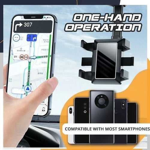 حامل جوال للمراية الخلفية 360| Rearview Mirror Phone Holder